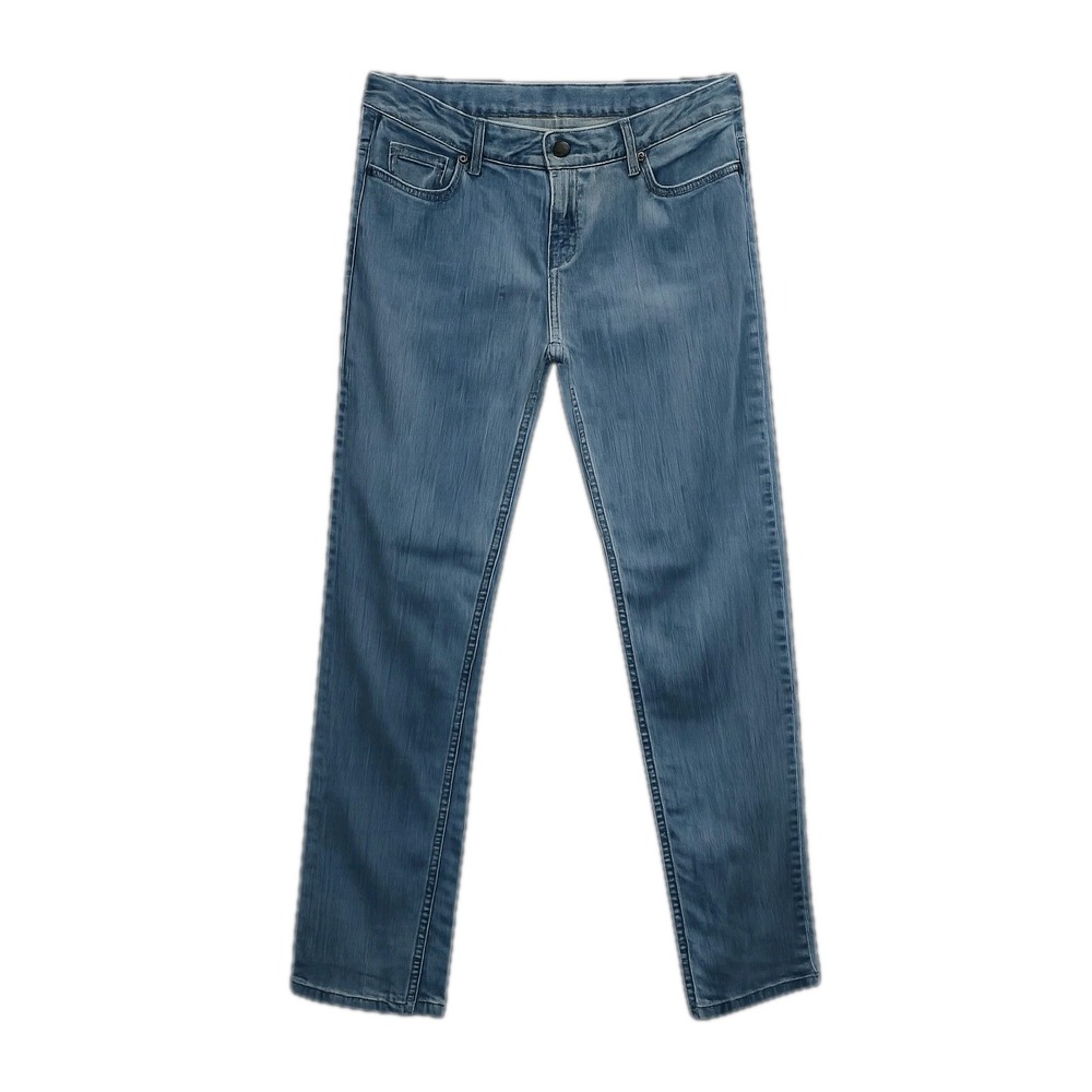 Simply Vera Vera Wang Jeans Womens 8 Blue Straight Leg Medium Wash Stretch